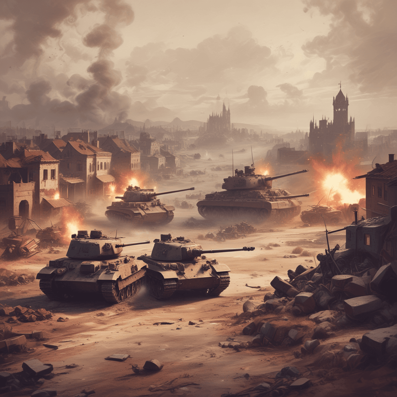 WWII Jump game banner