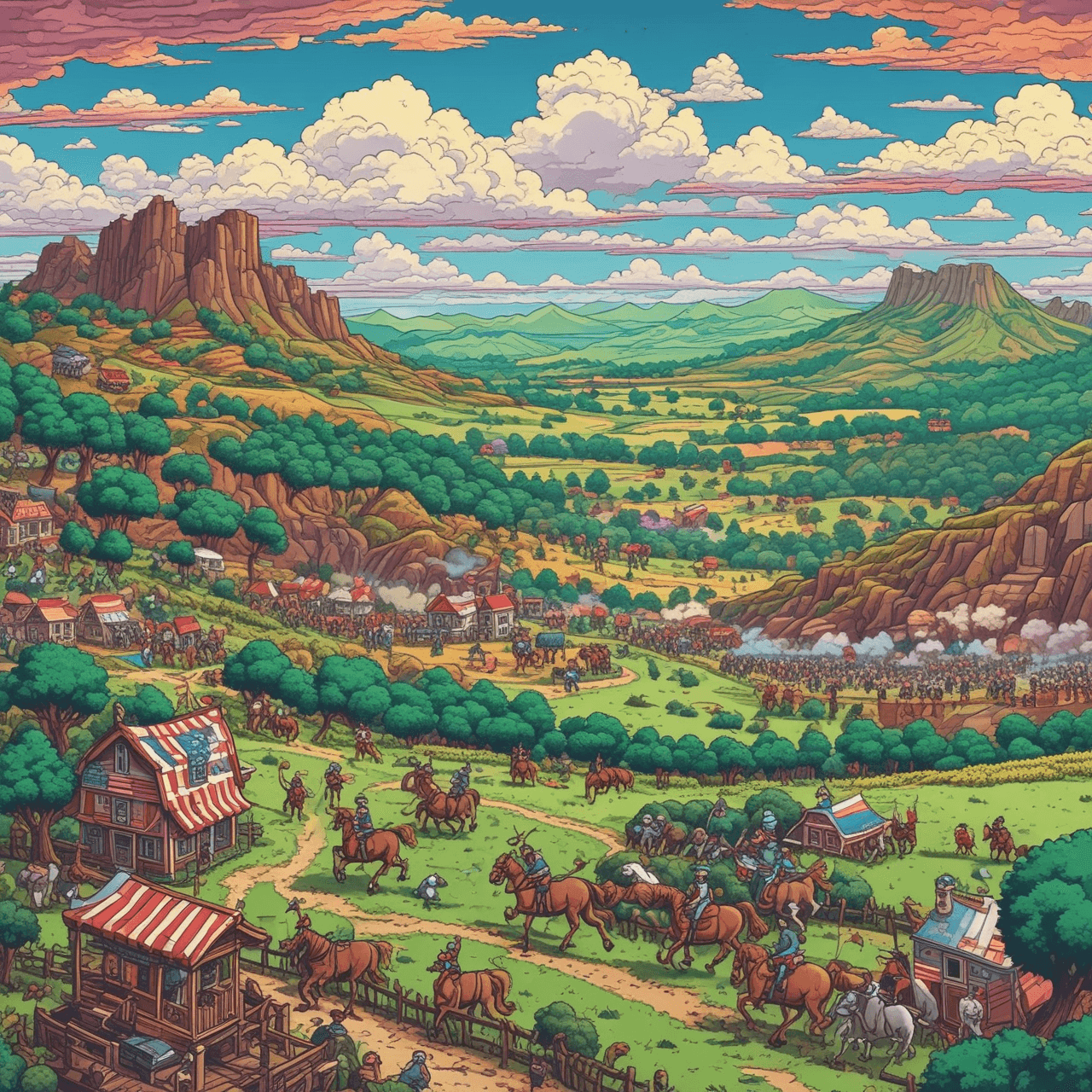 Liberty's Dash game banner