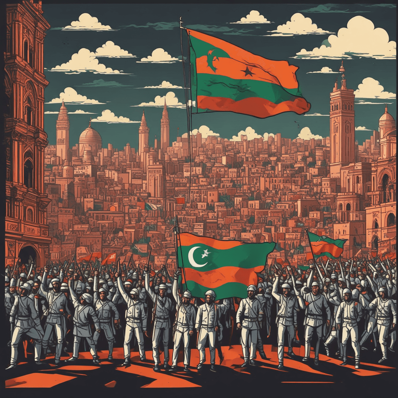 ثورة الأبطال game banner