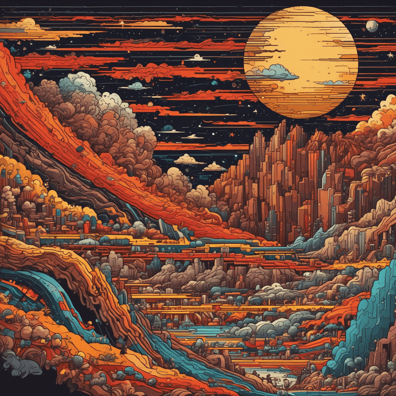 Litho-Leap: Core Runner game banner