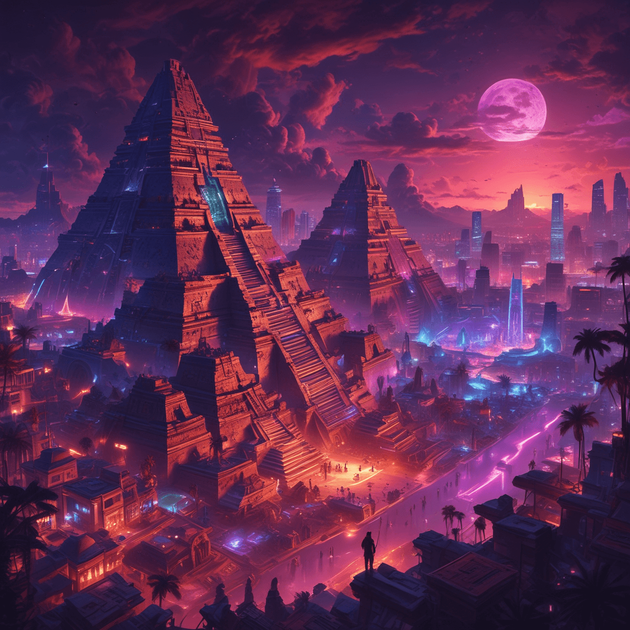 Mayan Cyber Jump game banner