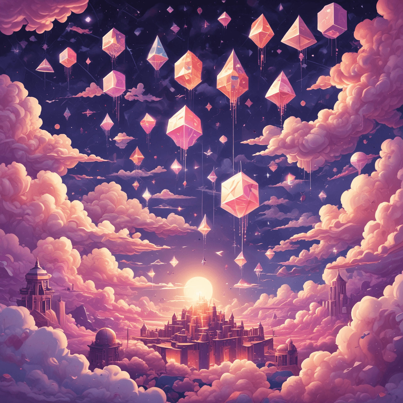 Math Cloud Bridge game banner