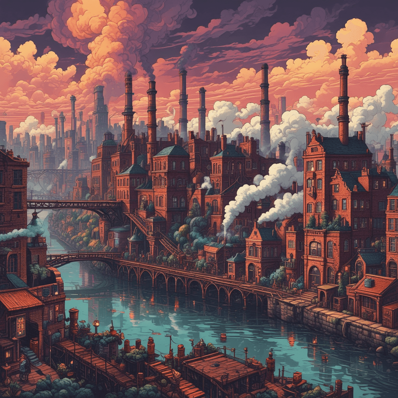 Carrera de la Revolución Industrial game banner