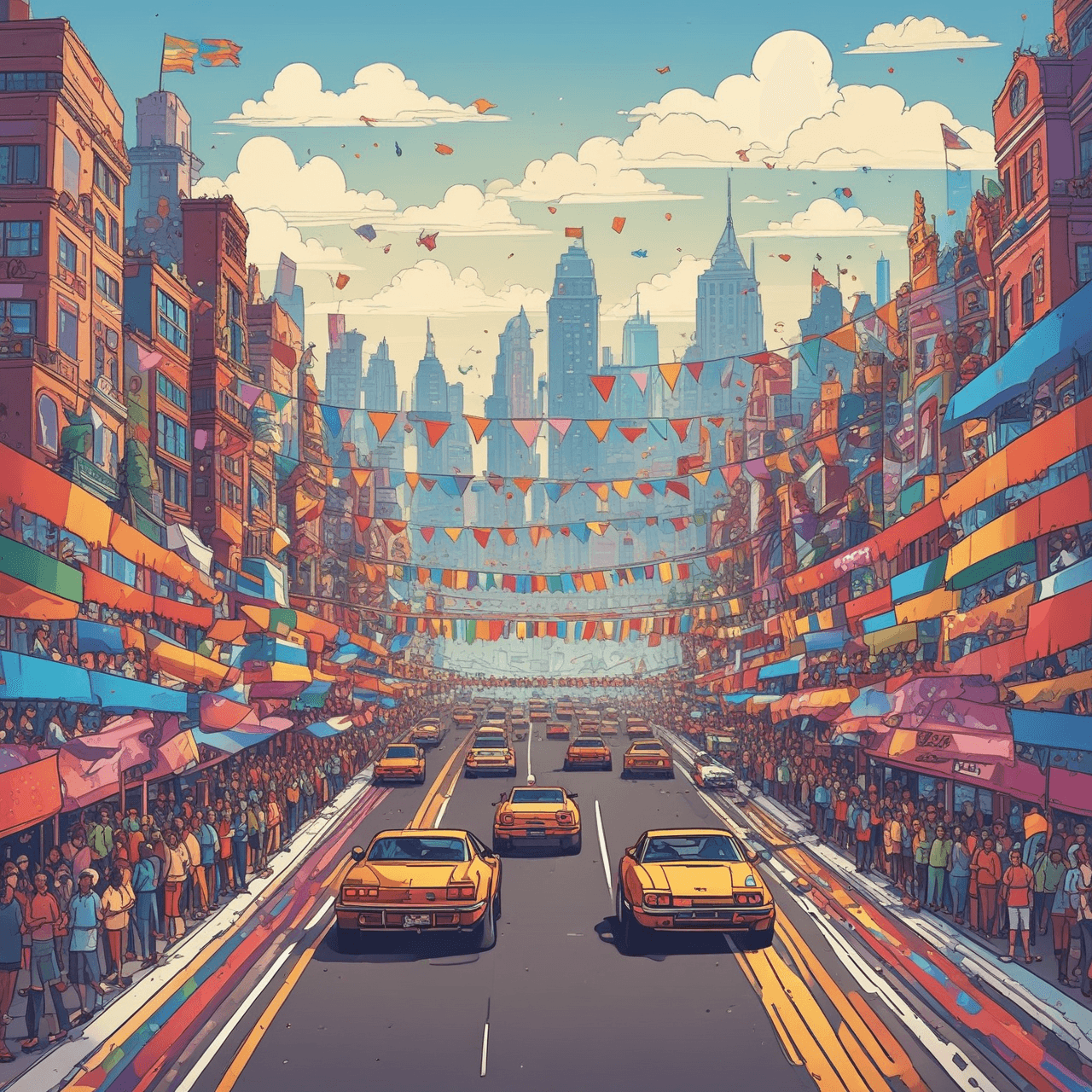 Carrera del Orgullo game banner