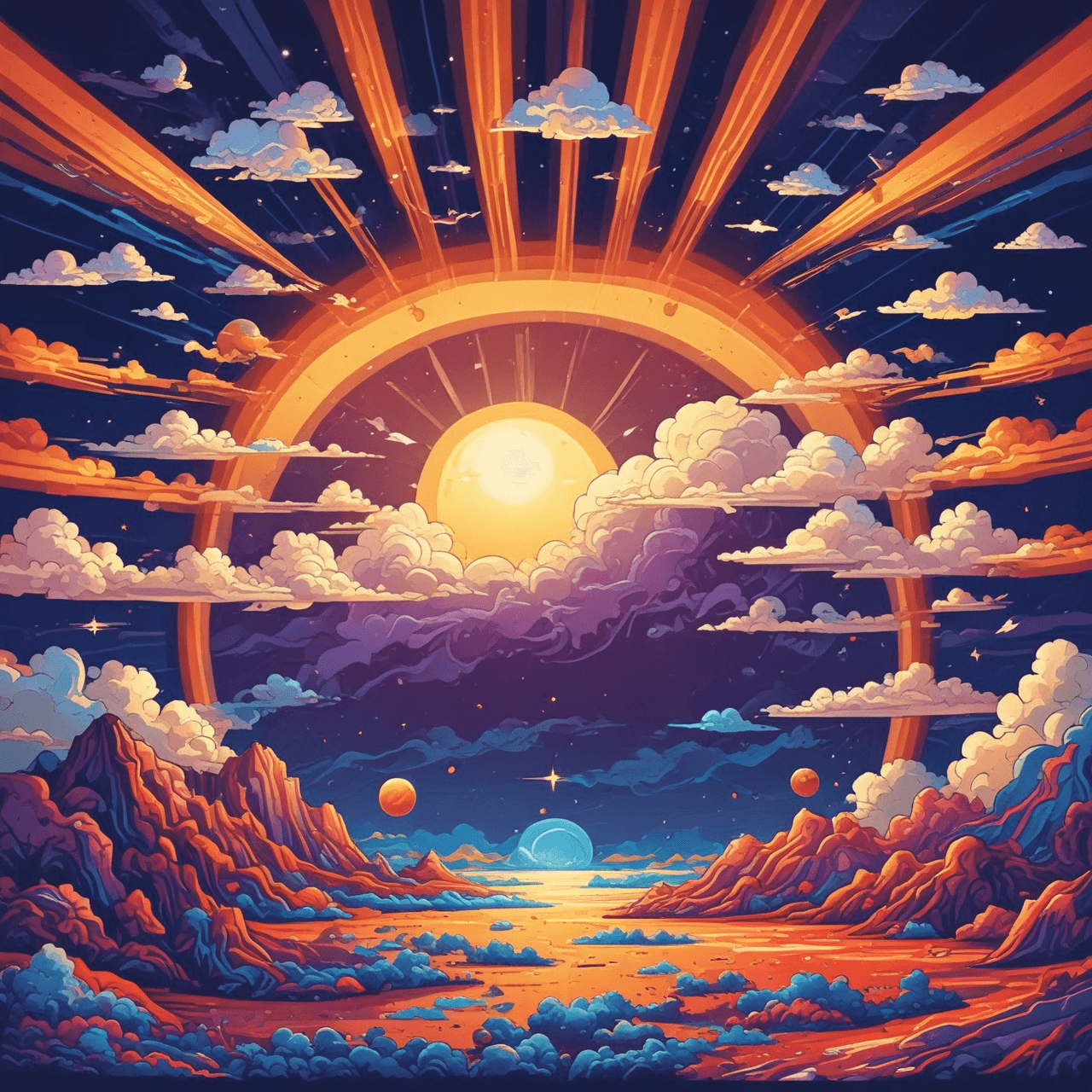 Solar Radiation Run game banner