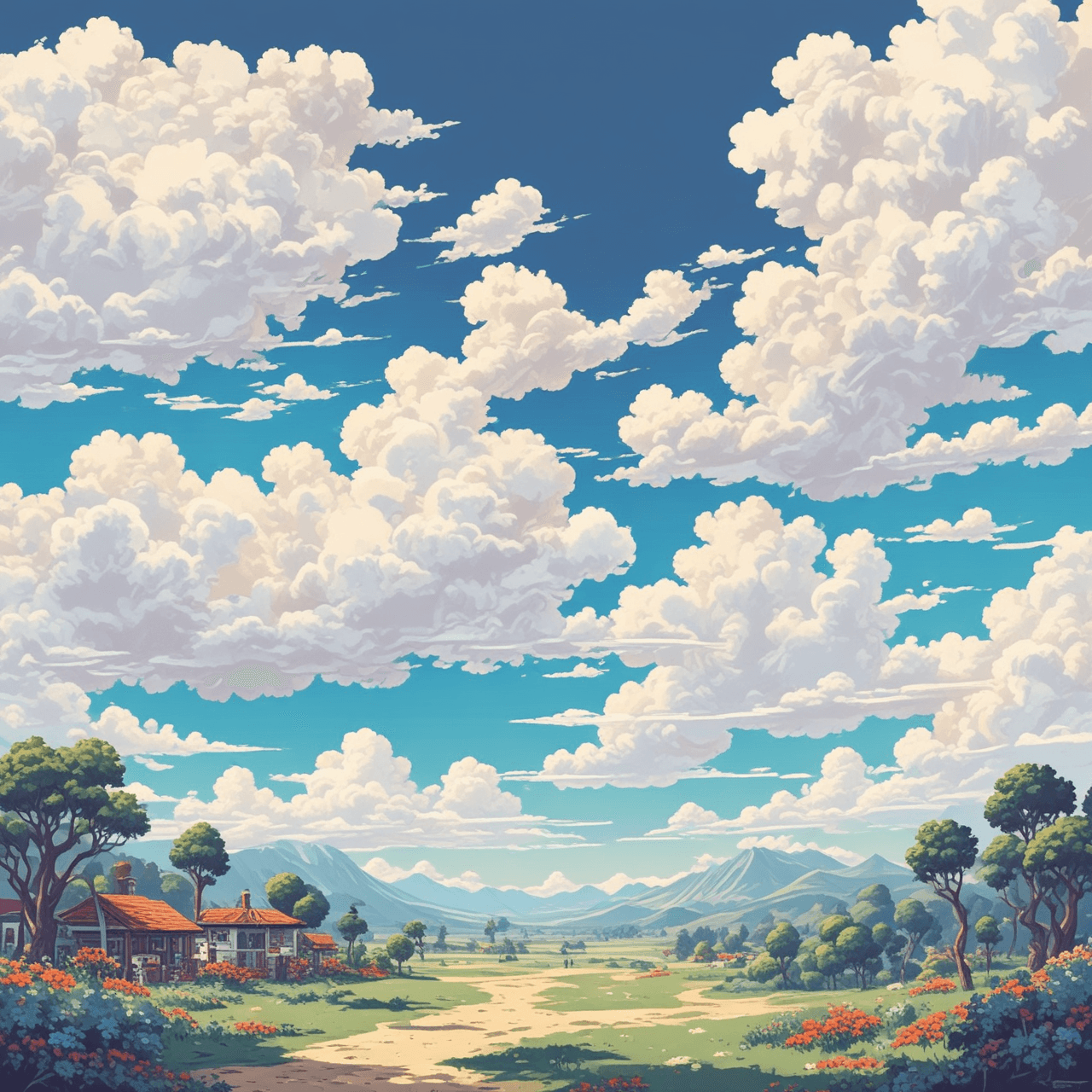 Cloudy Math Bridge game banner