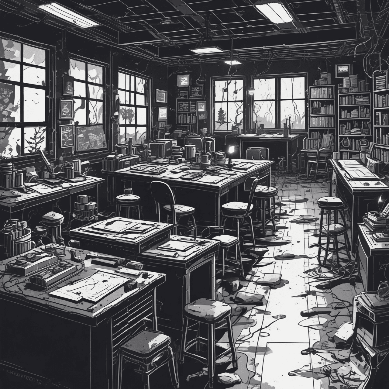 Bleeding Hearts Biology game banner