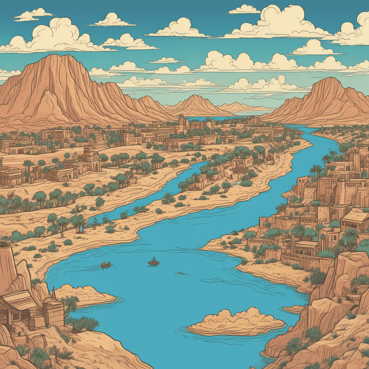 Ancient Run: Mesopotamia game banner