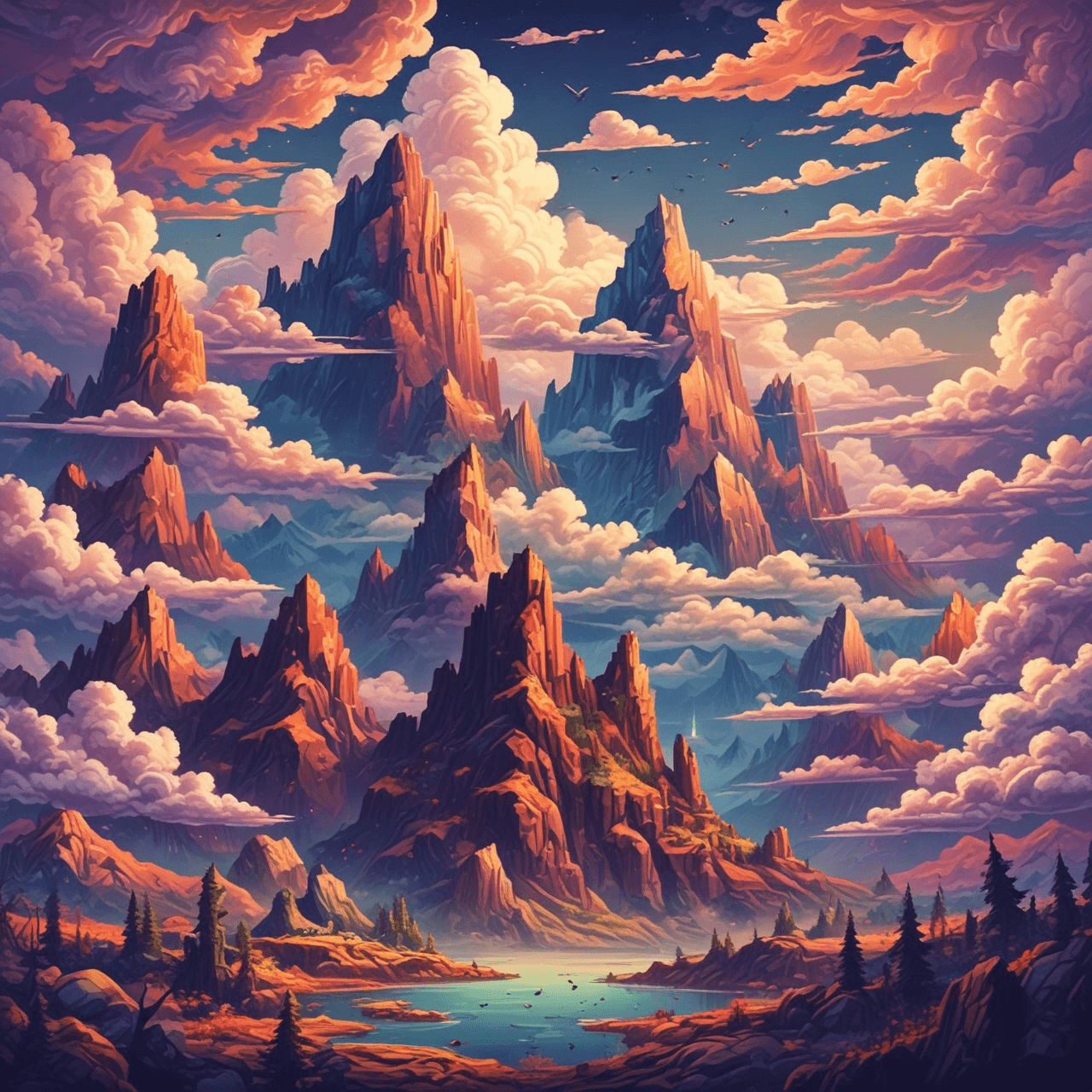 Cloud Bridge of Peril game banner