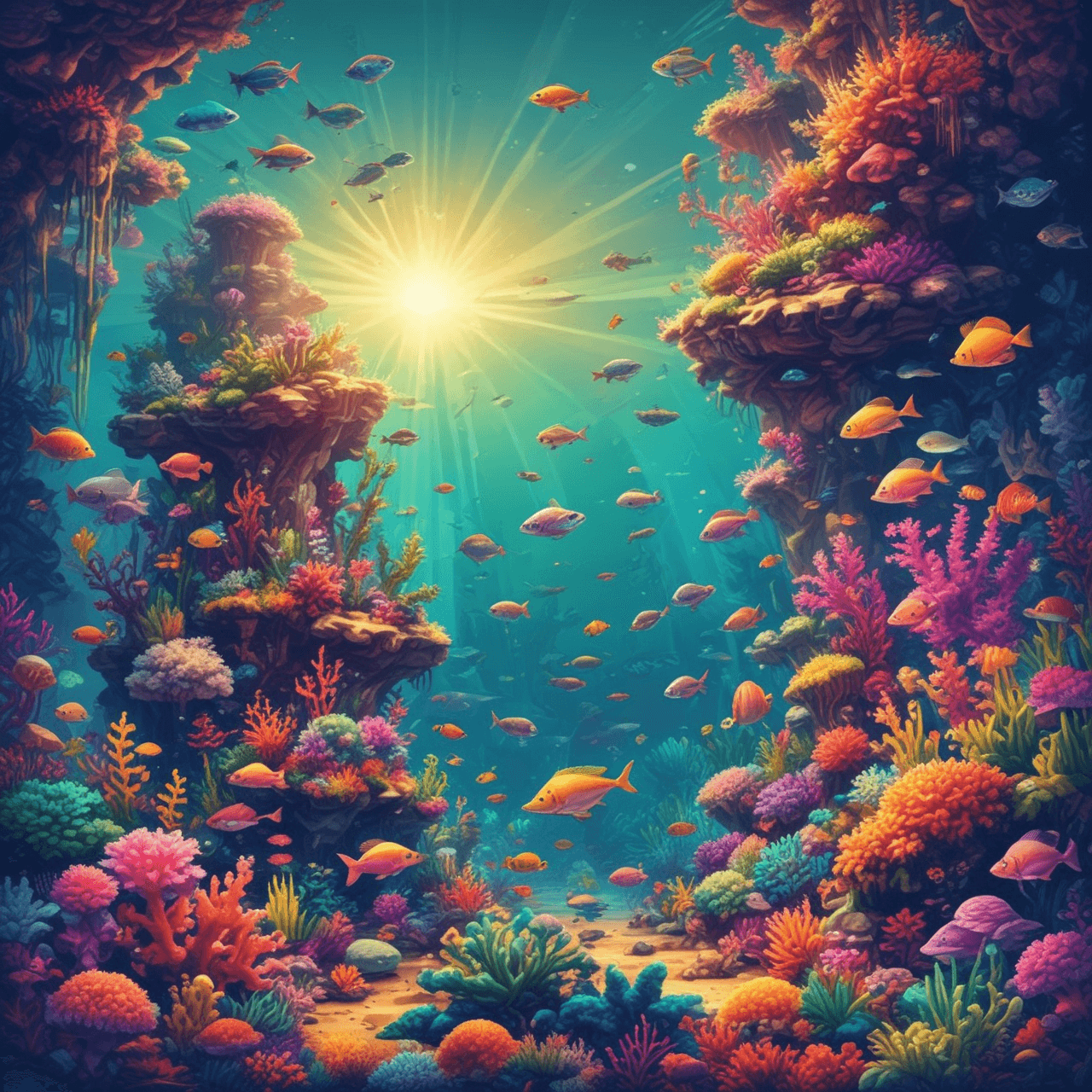 Deep Sea Quiz Adventure game banner