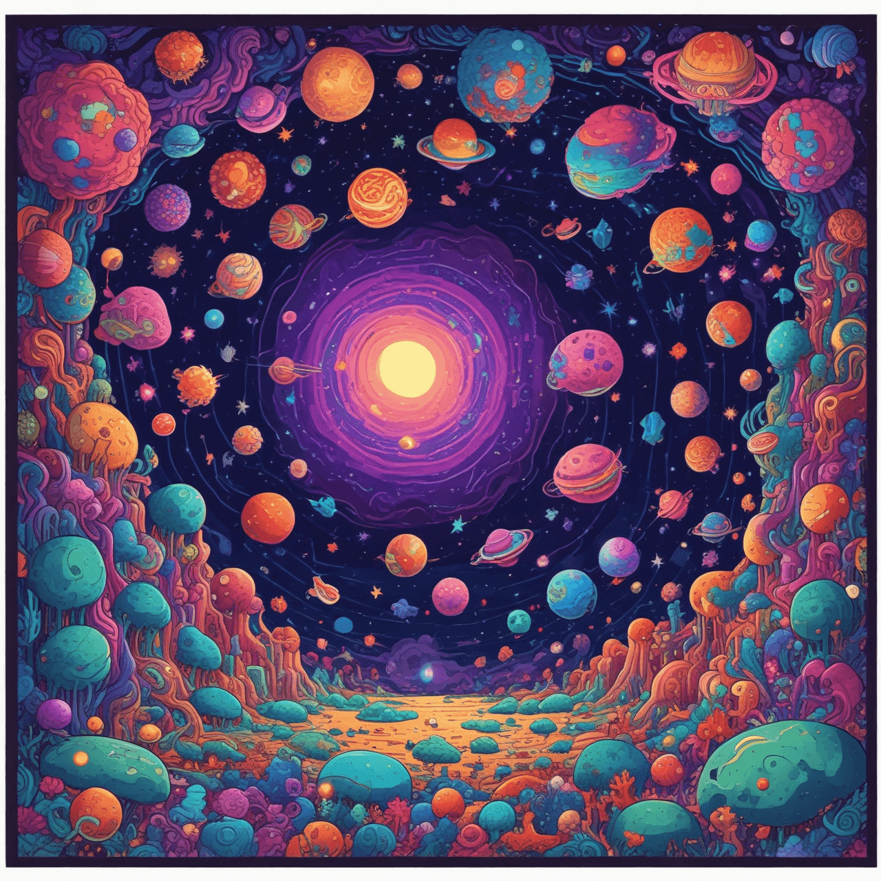 Cellular Cosmos Run game banner