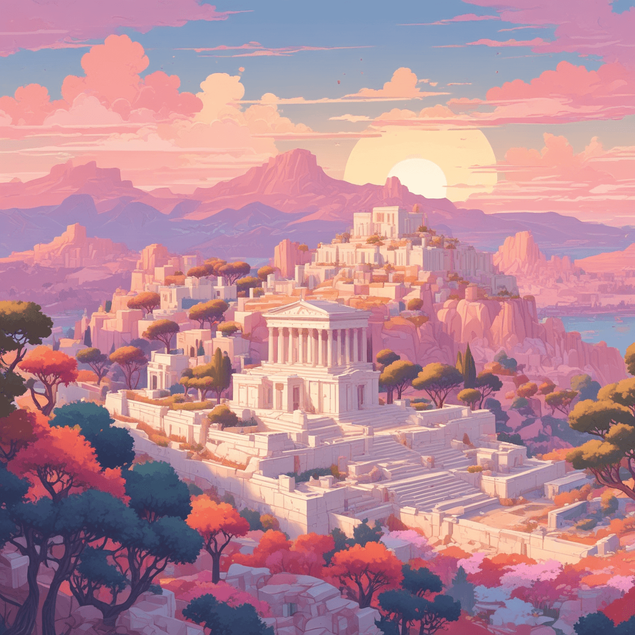 Ancient Greece Odyssey Run game banner