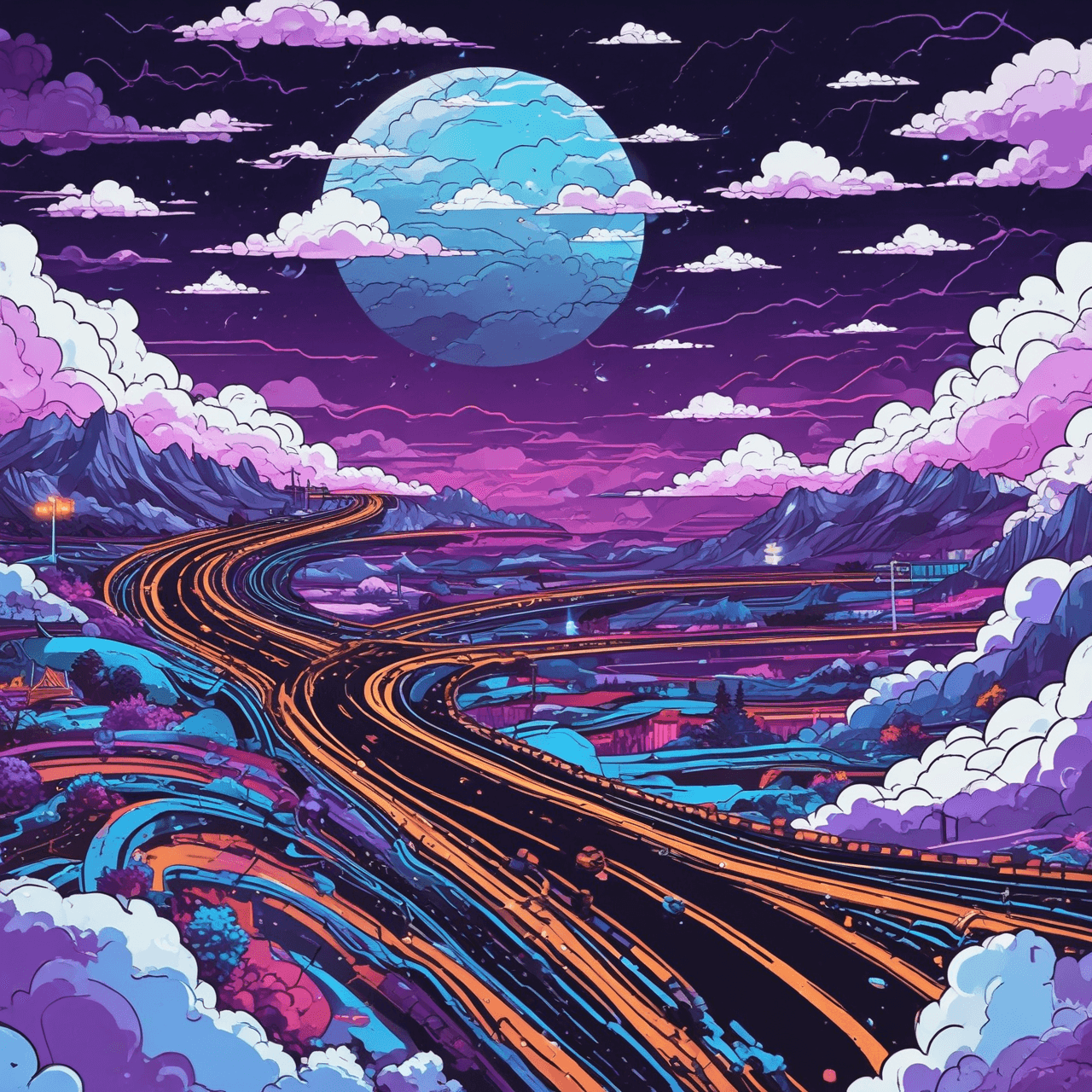 Storm Runner Quiz game banner