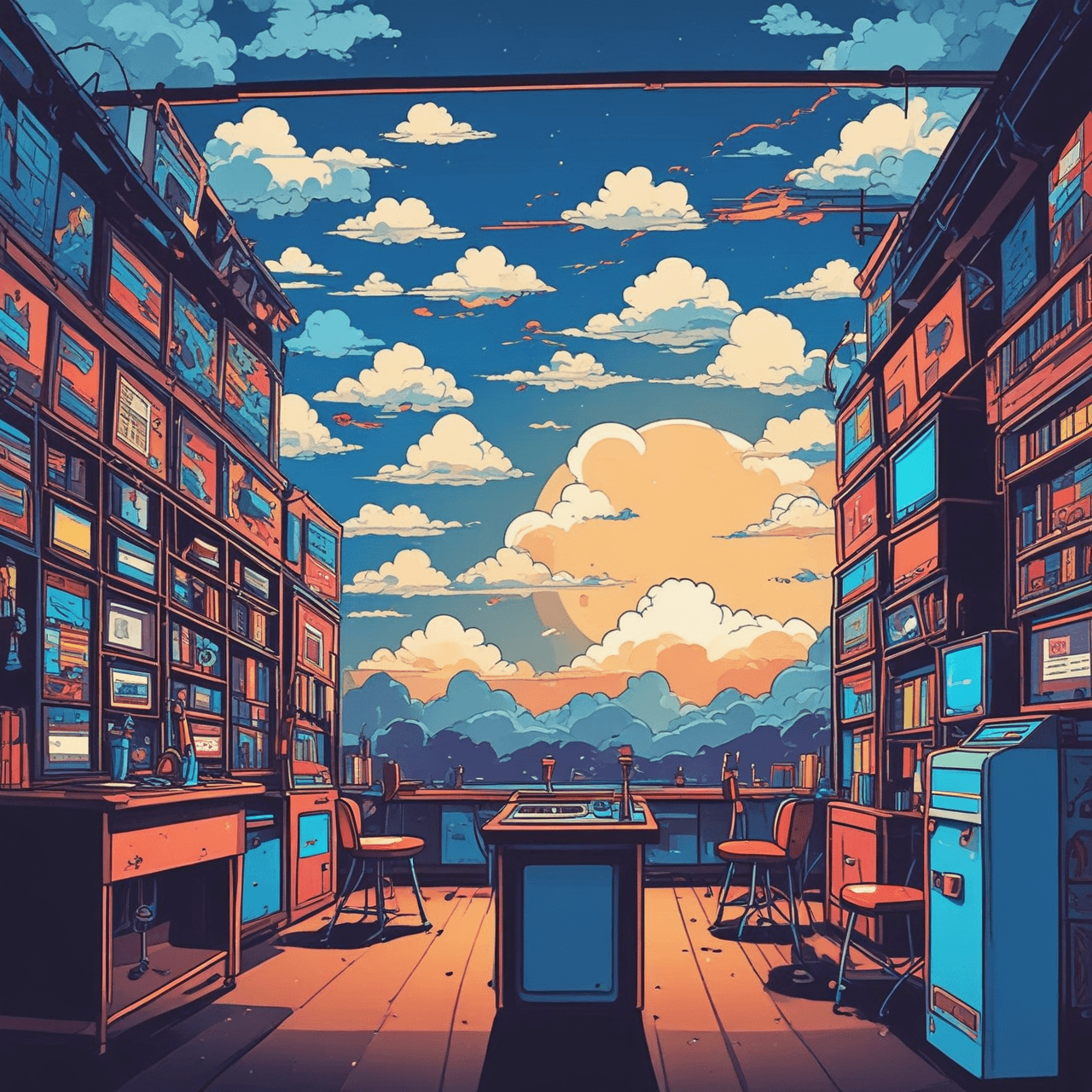 Present Simple Jump game banner