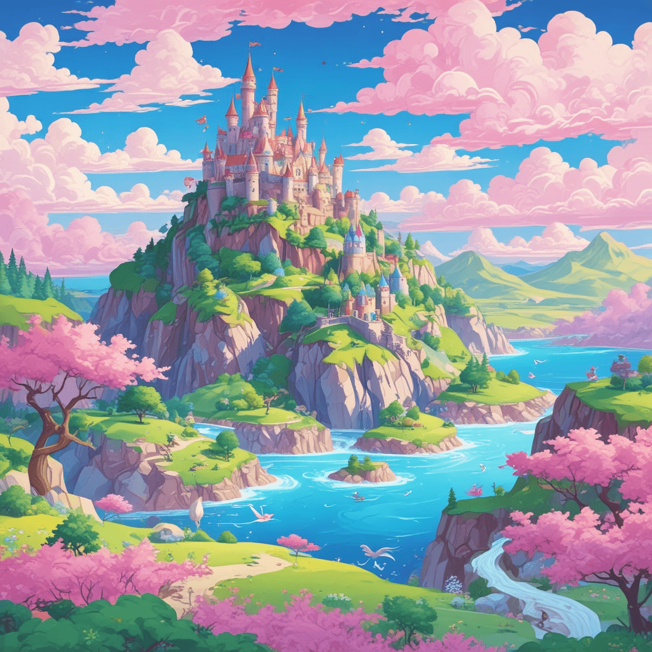 Princess Dragon Geography Quiz game banner