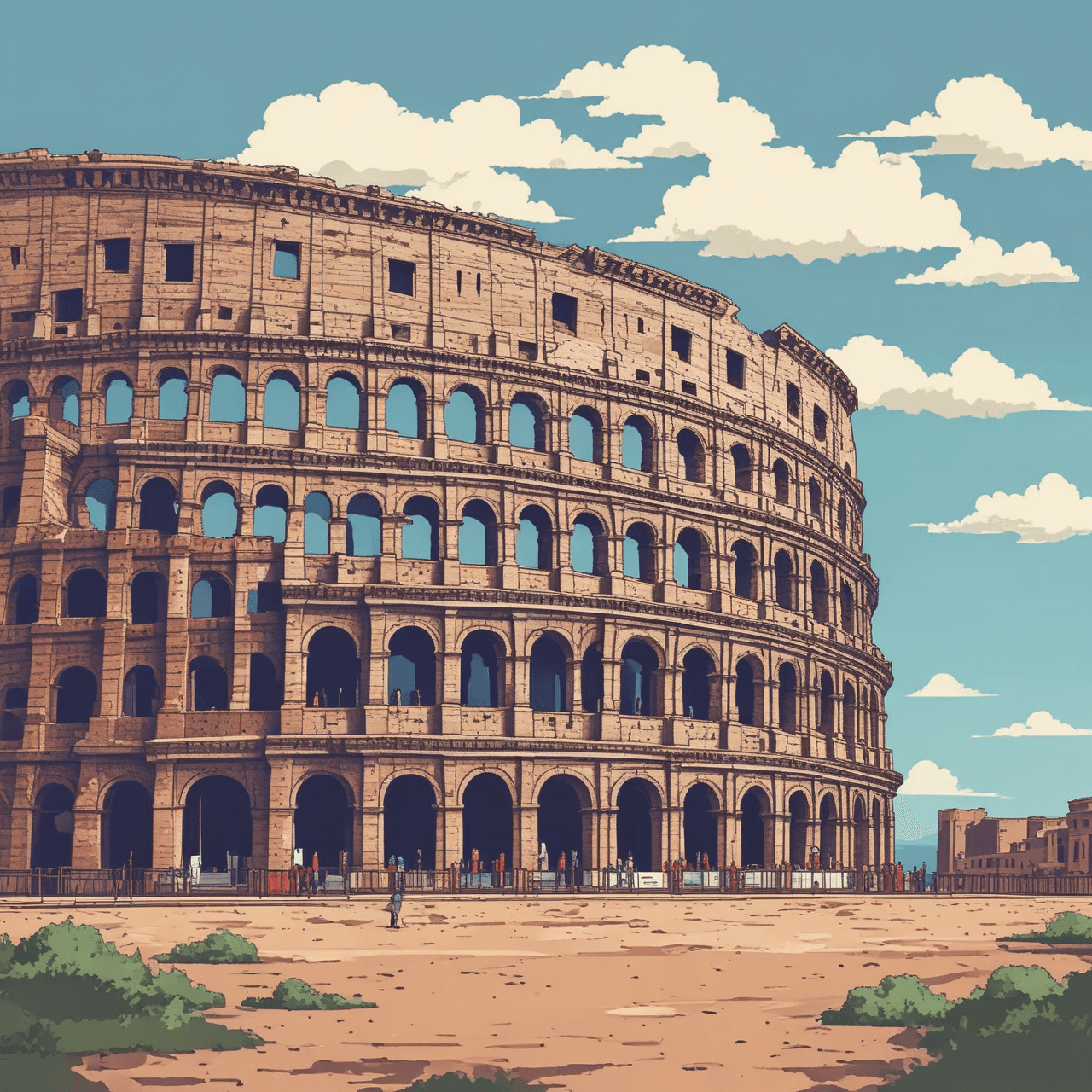 Roman Run Quiz game banner