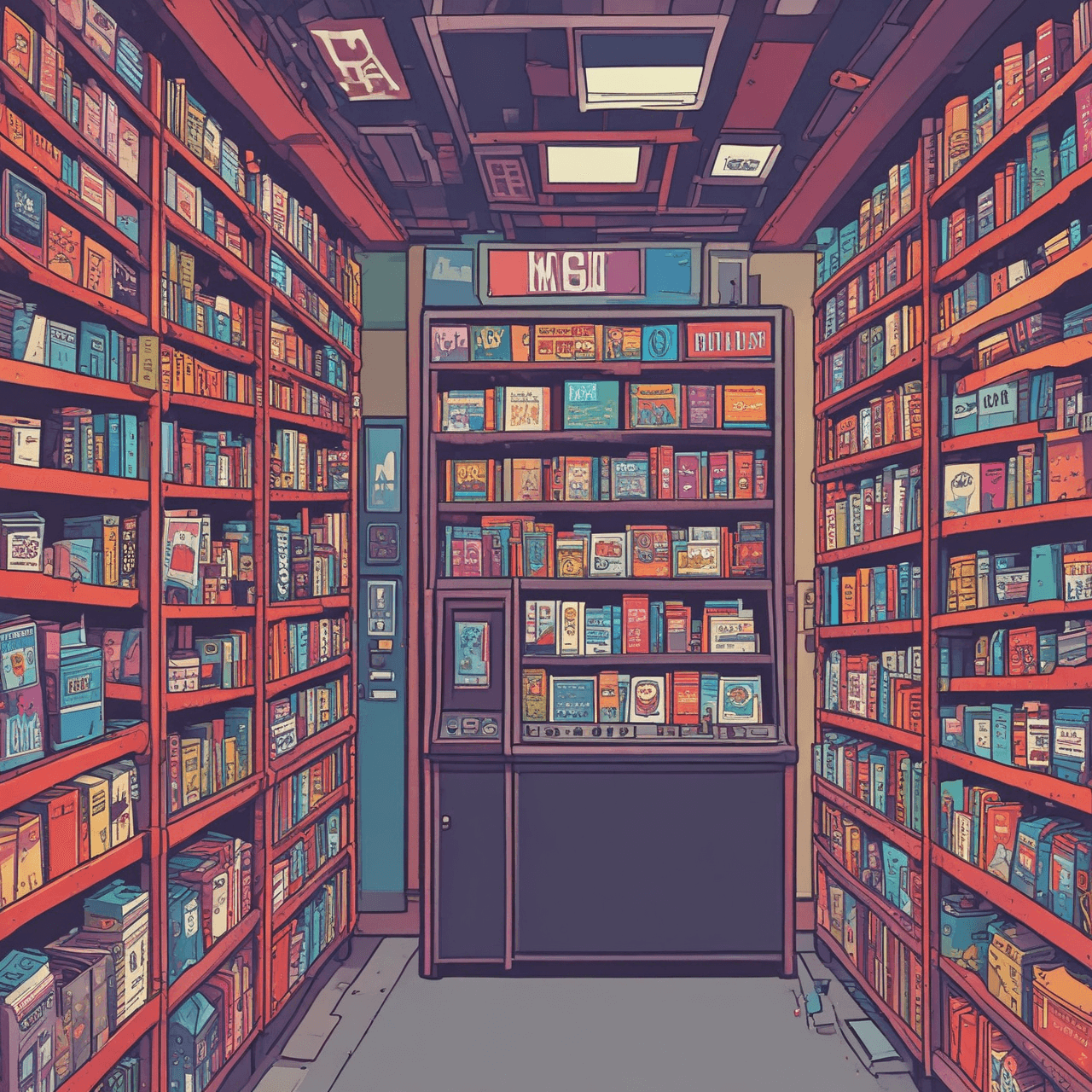 Magazine Jump game banner