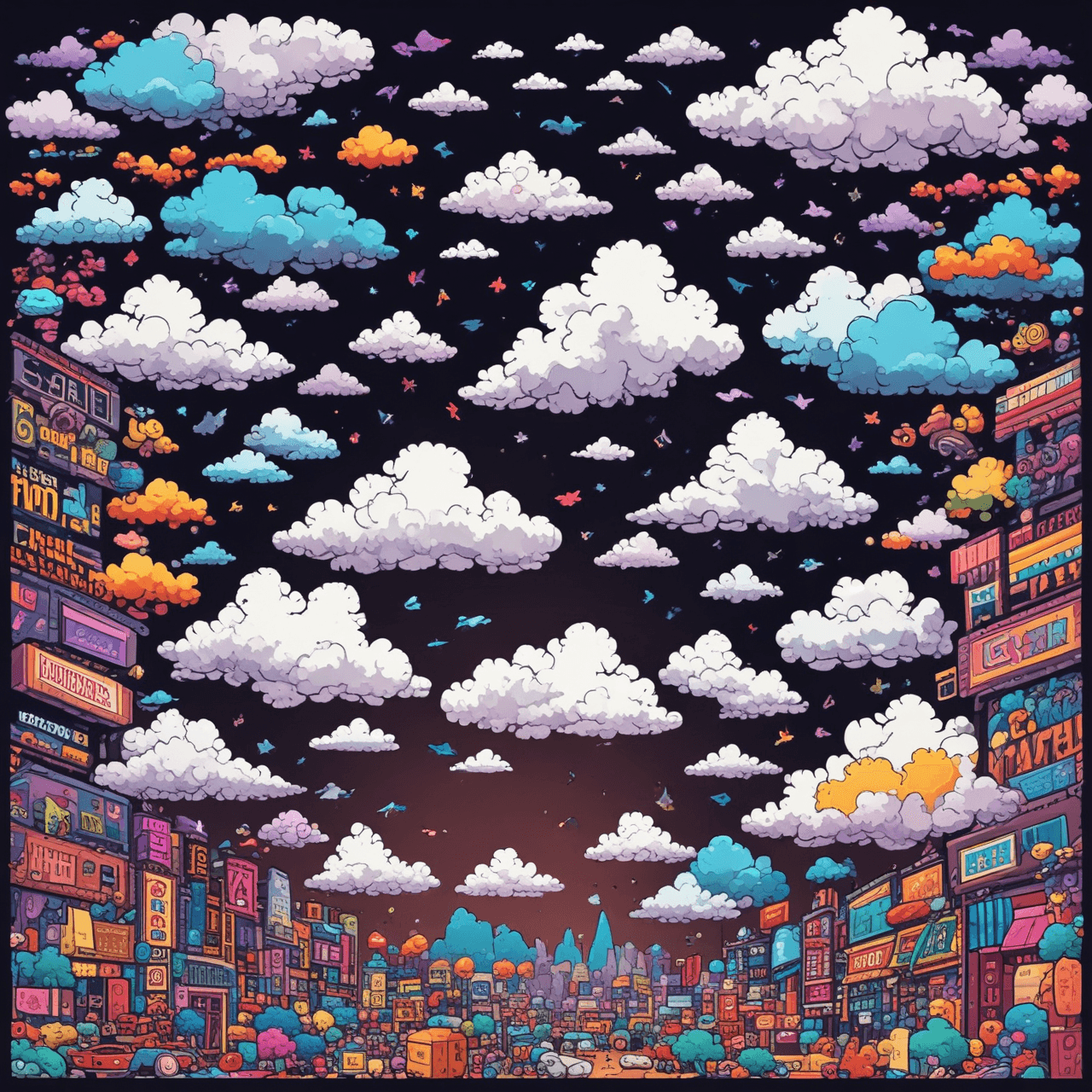 Word Warrior: Cloud Climb game banner