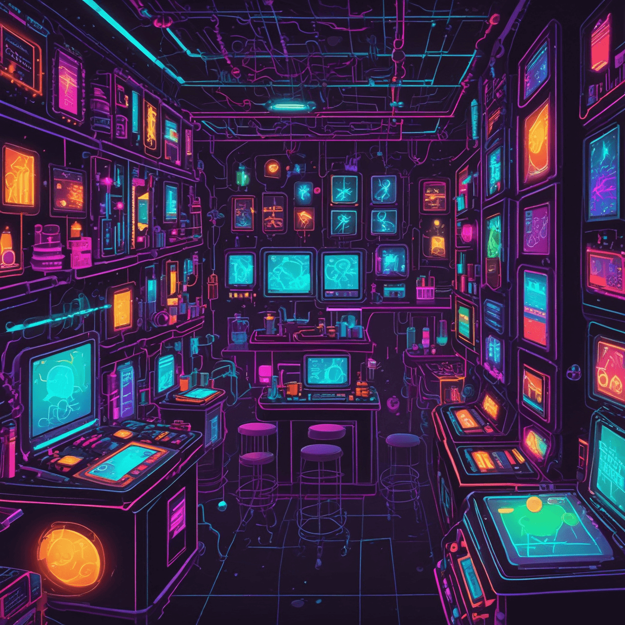 Atomic Dash: Element Runner game banner