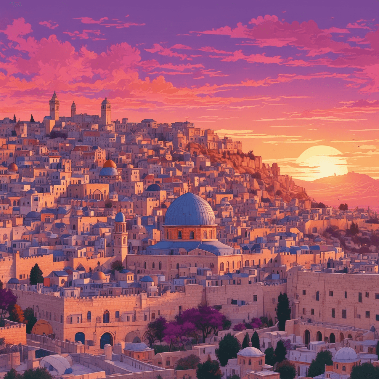 Jerusalem Holy Sites Run game banner