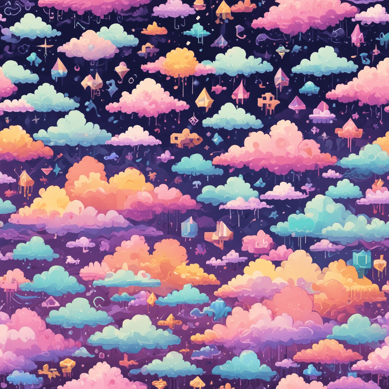 Equation Cloud Jump game banner