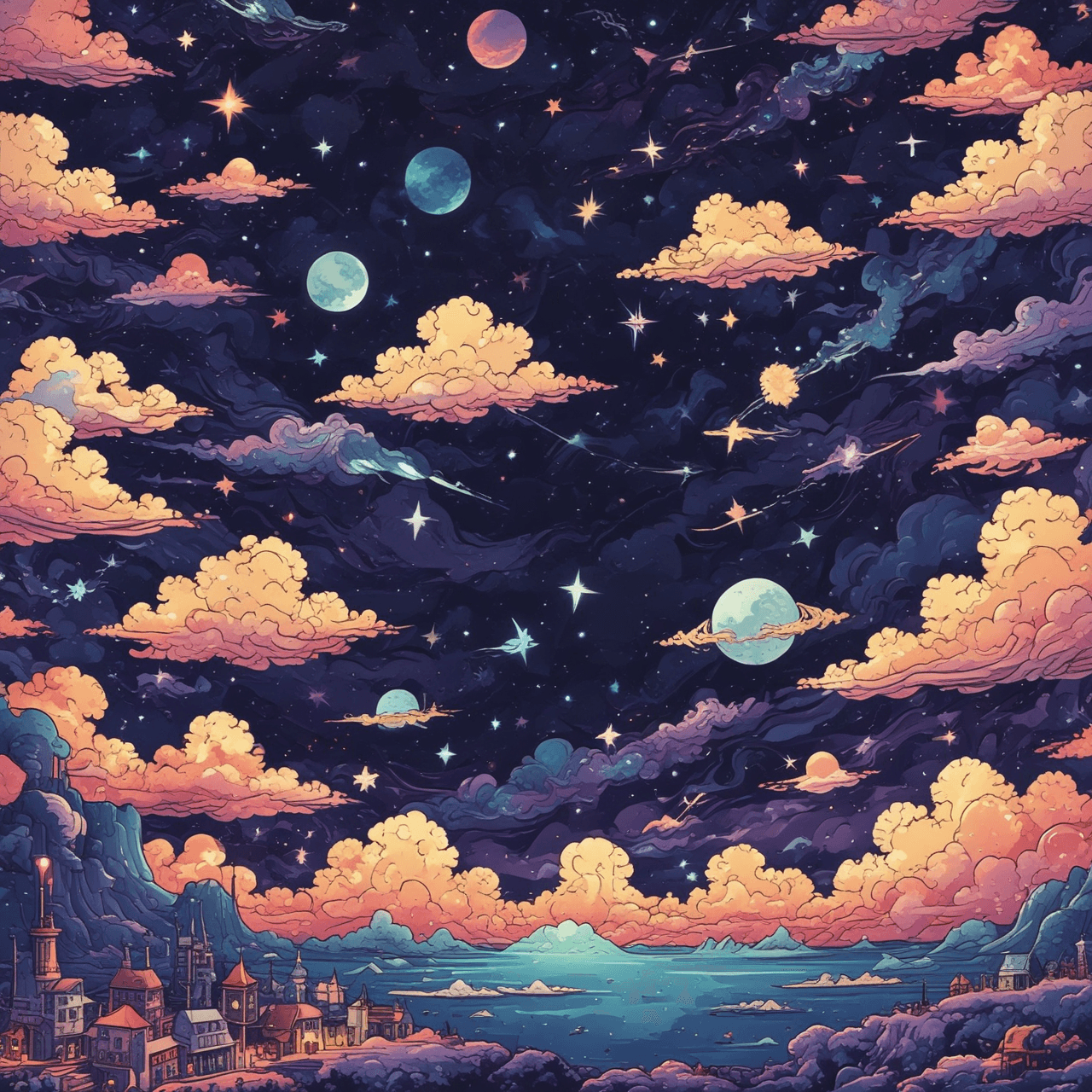 Night Sky Structures Quiz game banner