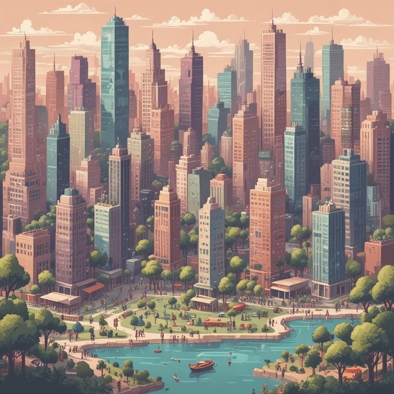 Business Jump game banner