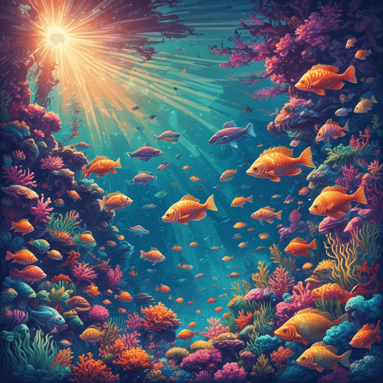 Rybí Kvíz Běžec game banner