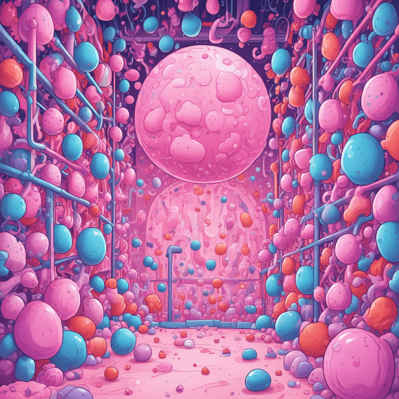 Cell Candy Jump game banner