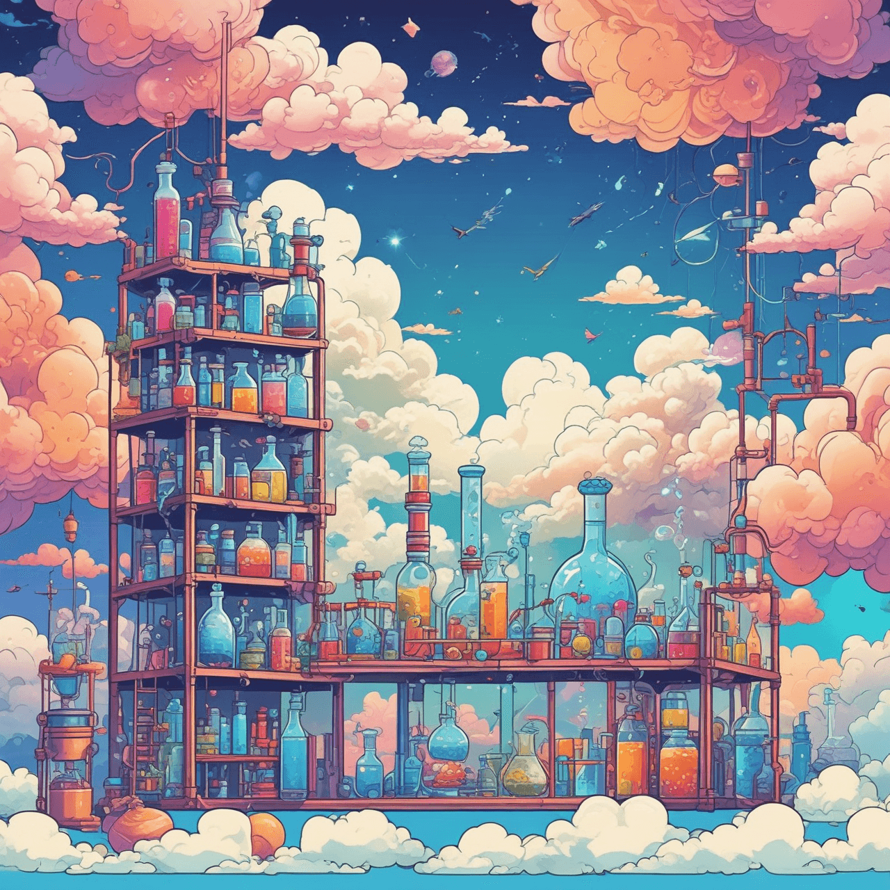 Molecule Bridge Challenge game banner