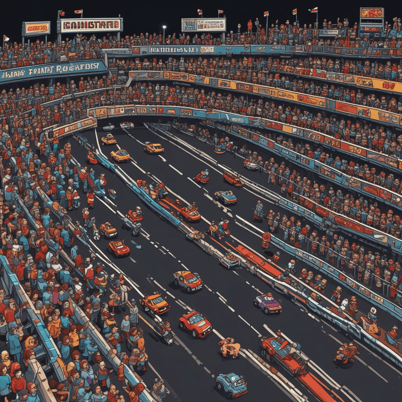 Ed Bassmaster's LOL Race game banner