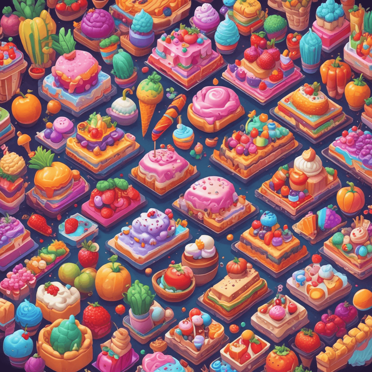 Food Bridge Bonanza game banner