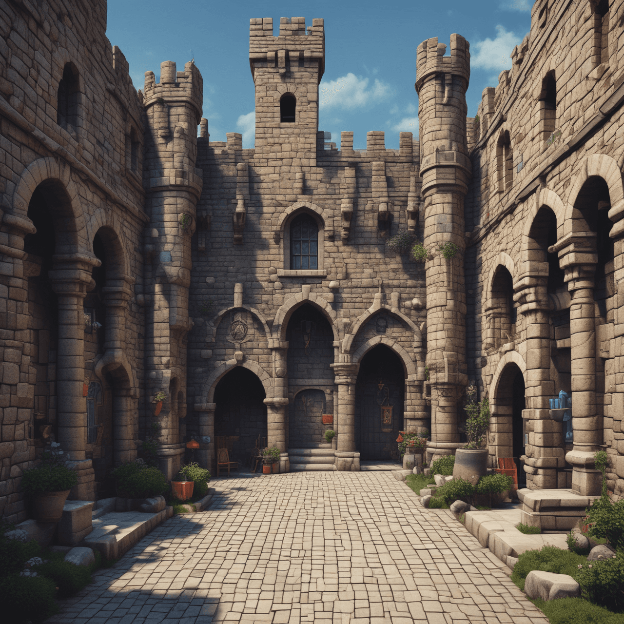 Jetpack Knight Adventure game banner