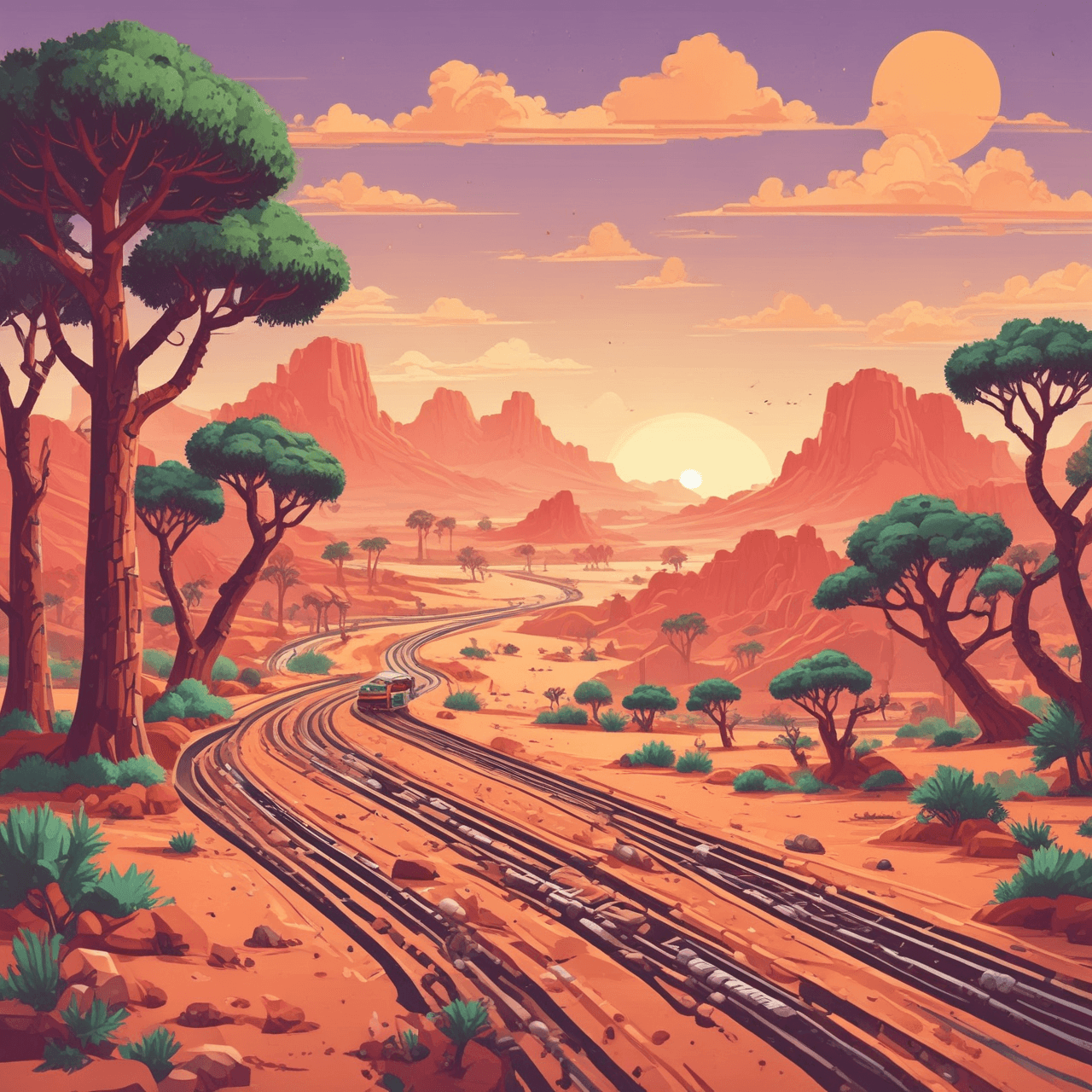 Hausa Number Race game banner