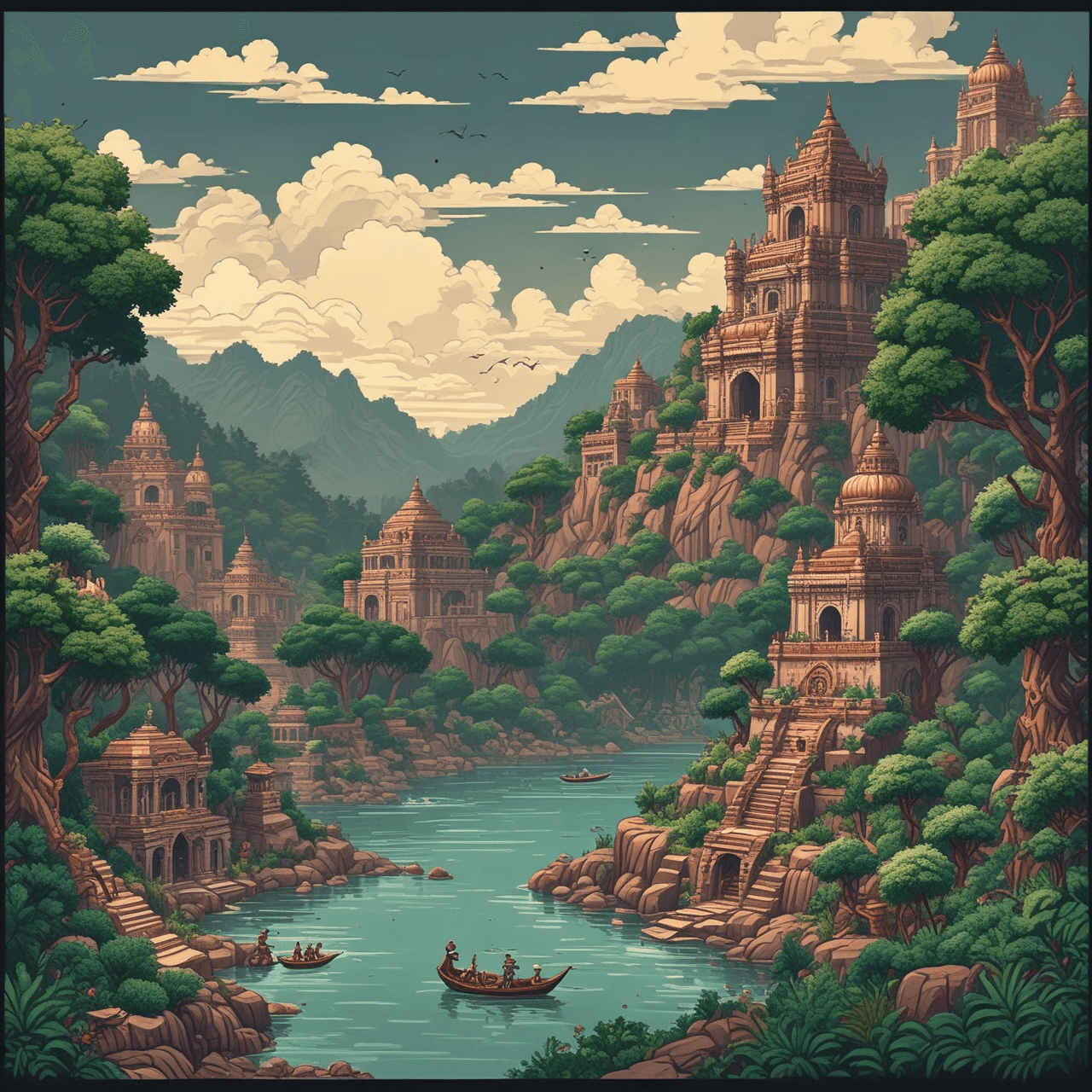 Dynasty Jump game banner