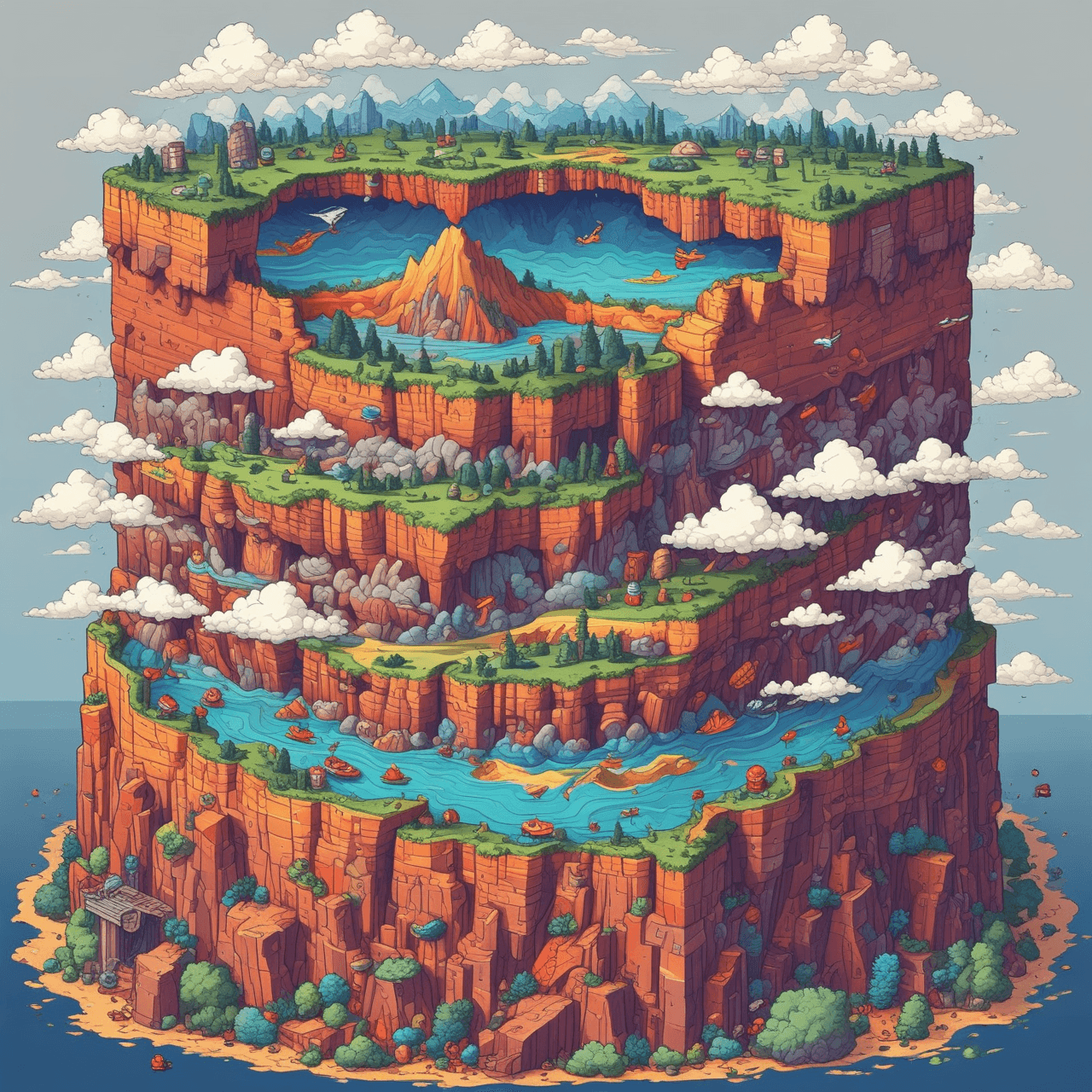 Earth's Core Quest game banner