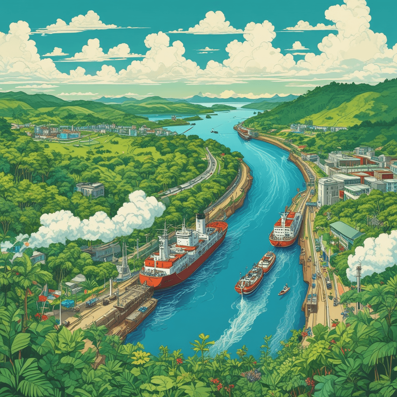 Canal Jump game banner