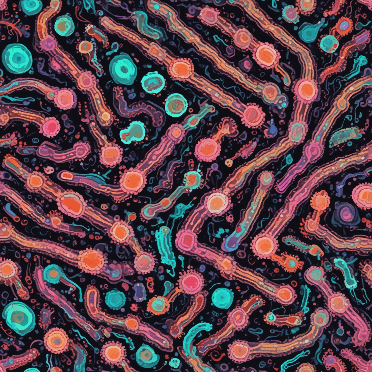 Bacteria Run Quiz game banner