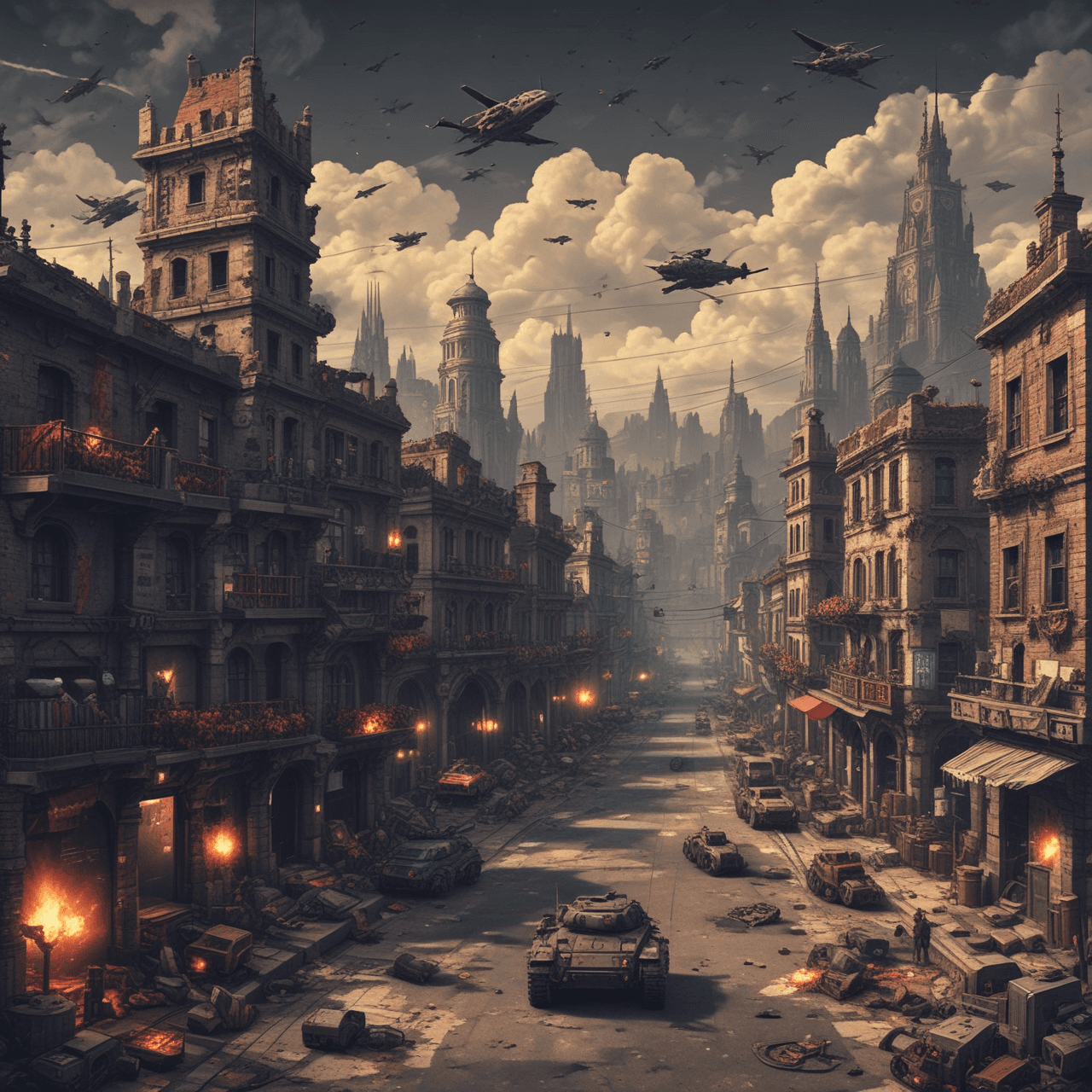 WWII Blitz Race game banner