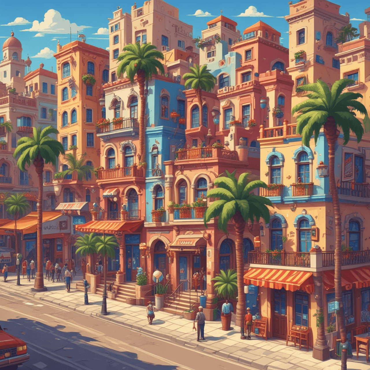 Spanish Verb Runner game banner