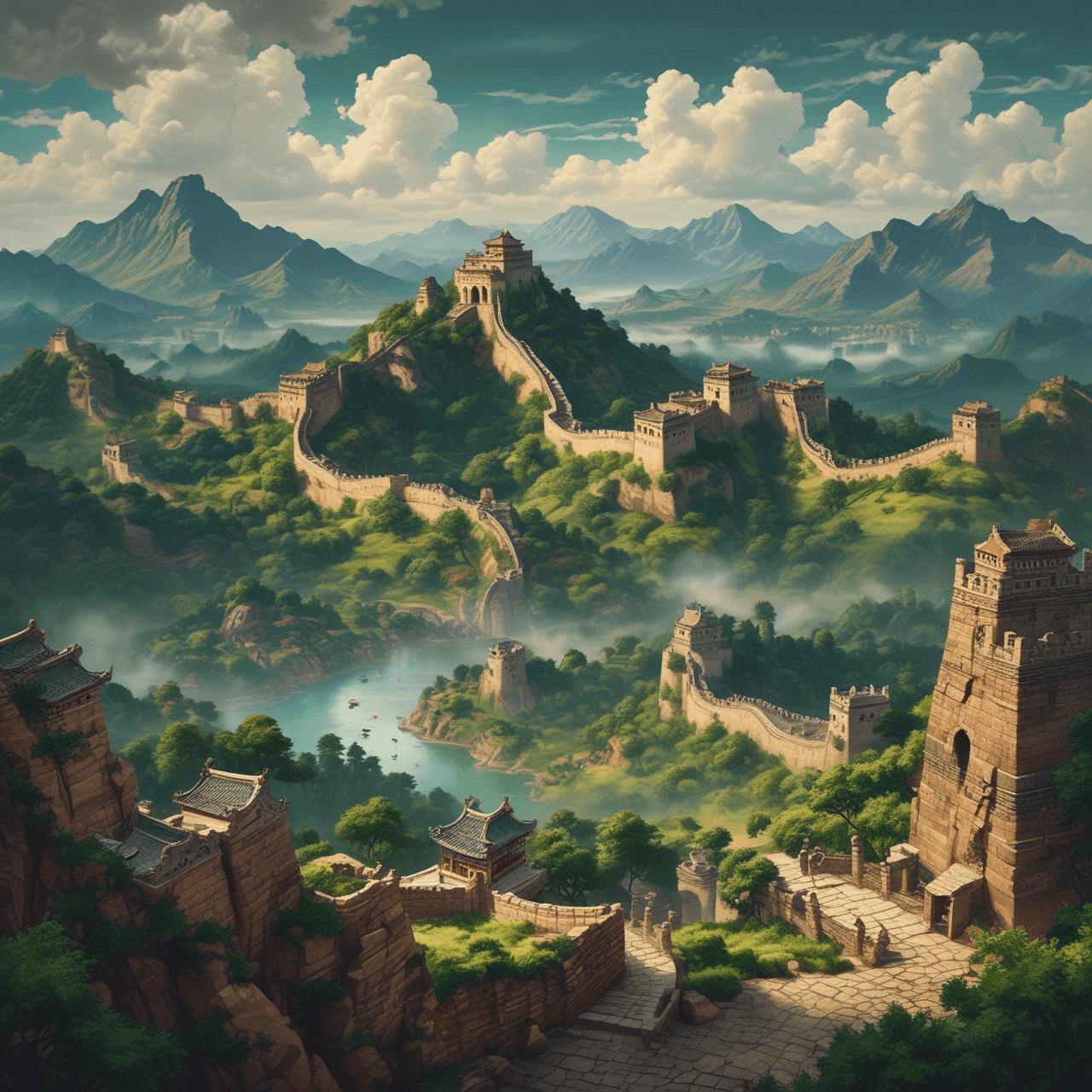 Qin Dynasty Chronicle Race game banner