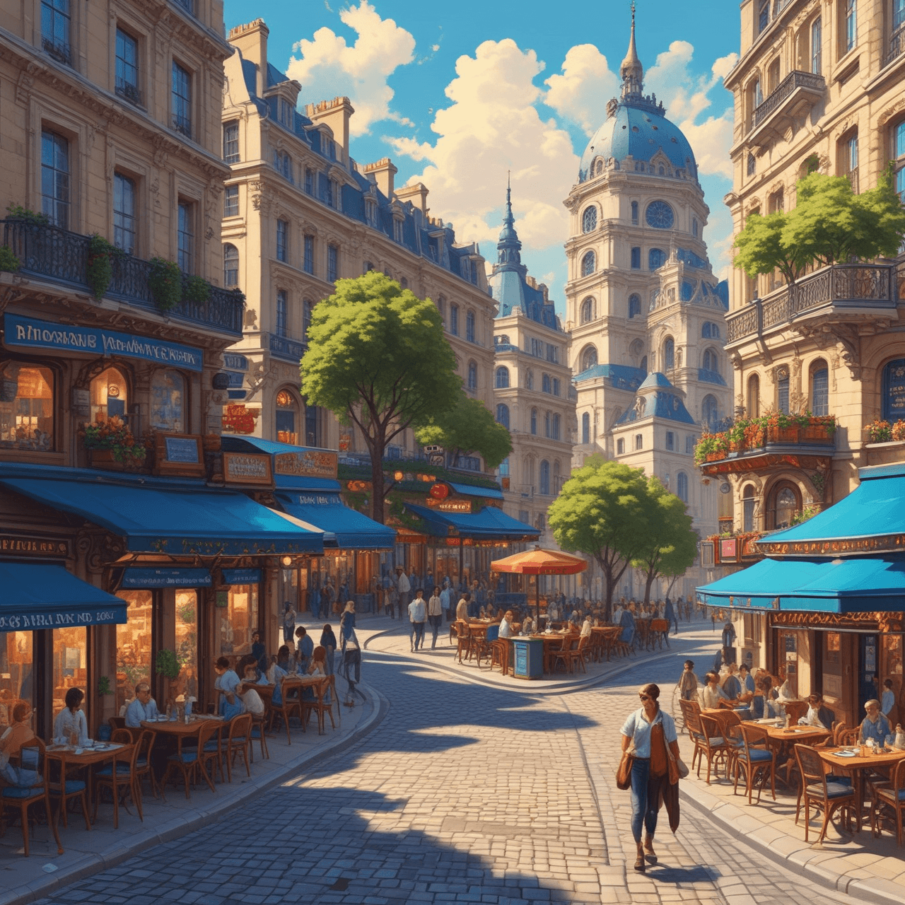 French Quiz Adventure game banner