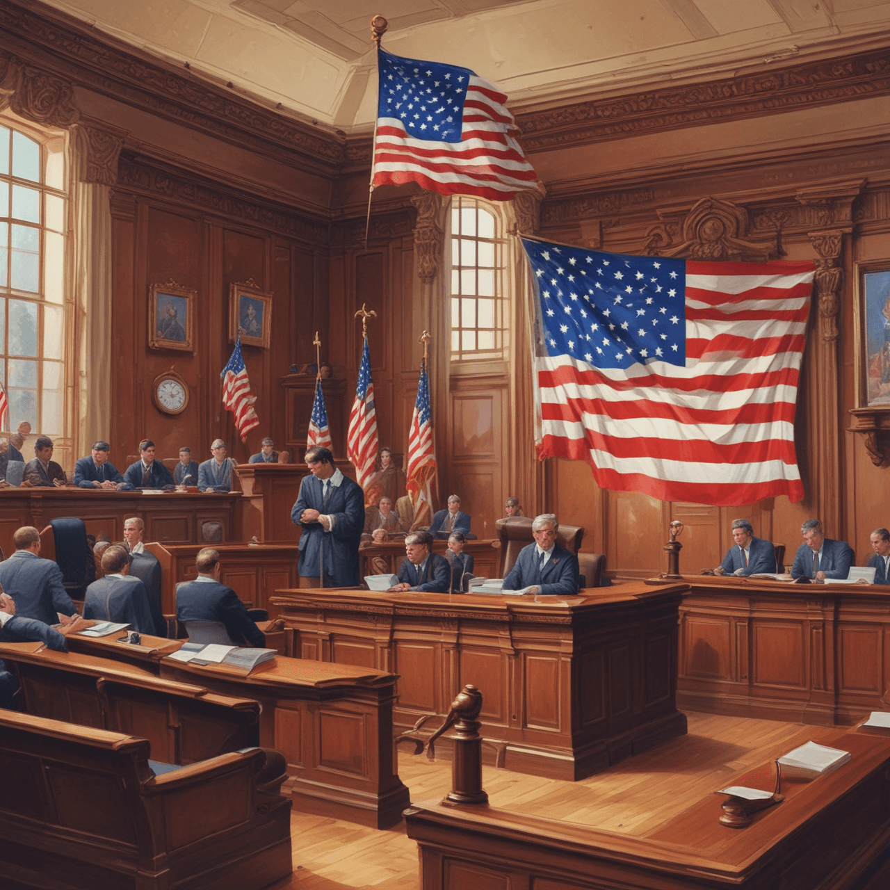 Court Case Quiz Defenders game banner