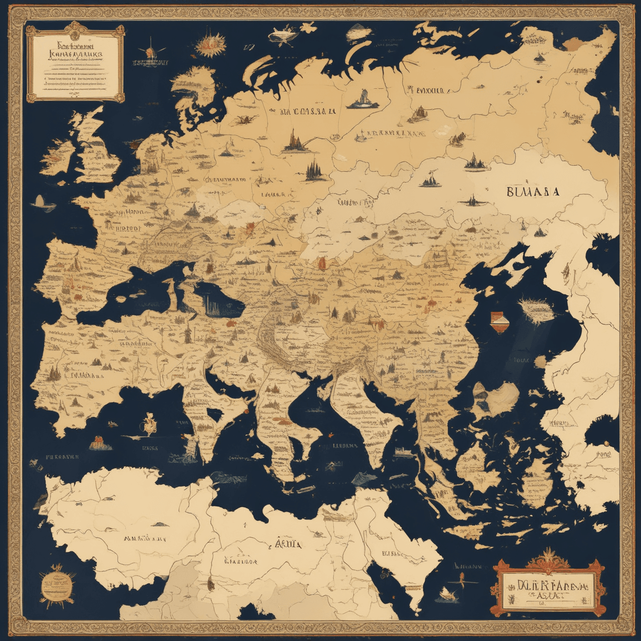 Empires of the Middle Ages Quiz game banner