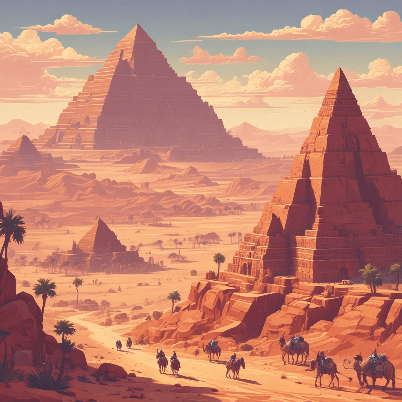 Pharaoh's Quest Quiz game banner