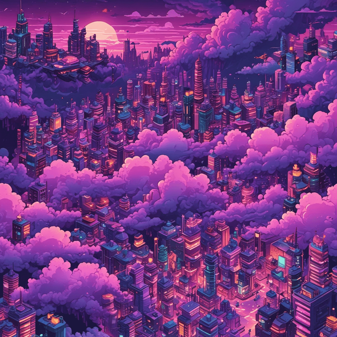 Timsing's Cloud Hop game banner