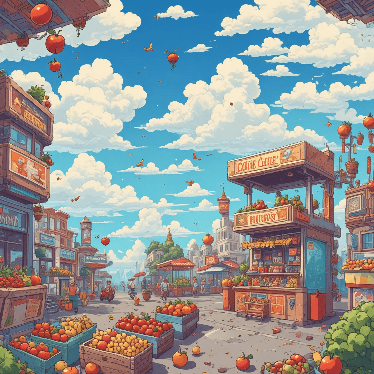 Super Snack Skyway game banner