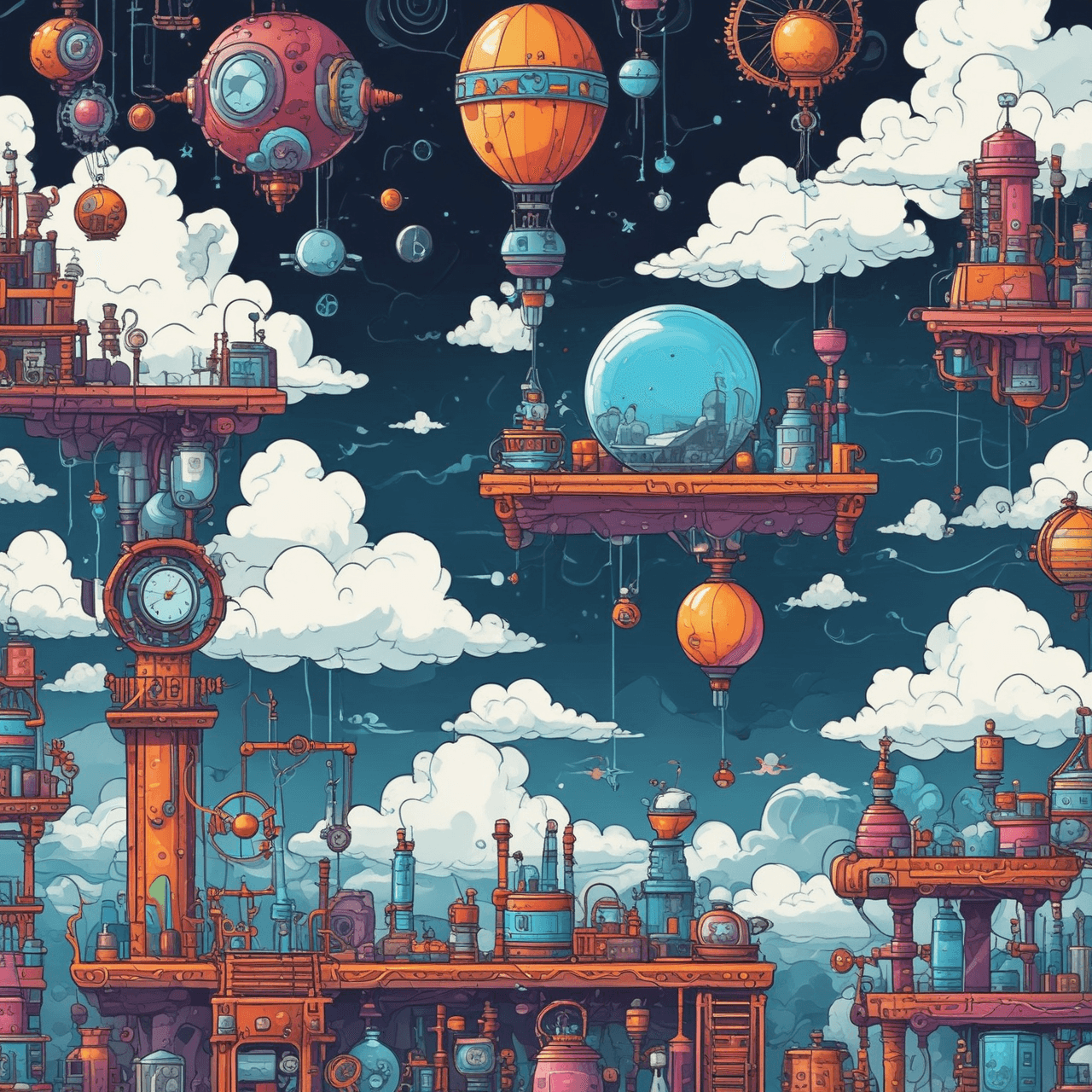 Physics Cloud Hop game banner