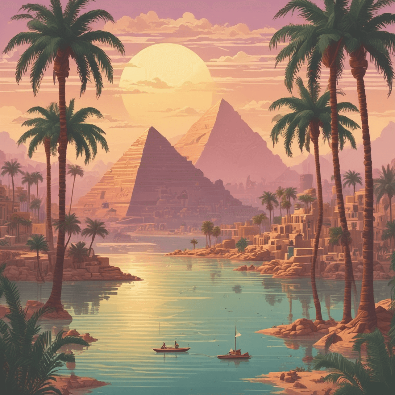 Pharaoh's Leap game banner