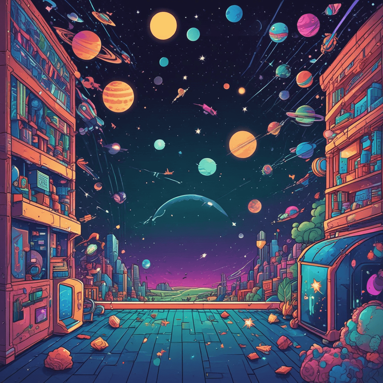 Puente de Física Arcade game banner